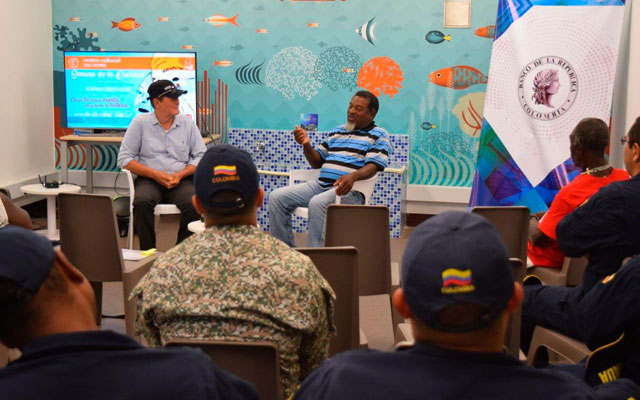 Pescadores en San Andrés