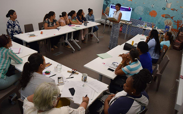 Taller de literatura y construcción de paz en San Andrés