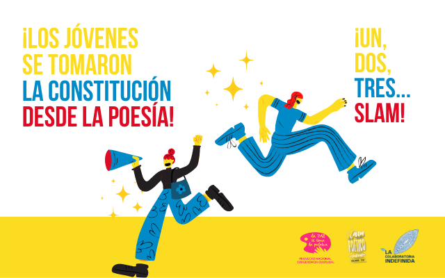 ¡Un, dos, tres…Slam!: Los jóvenes se tomaron la Constitución desde la poesía