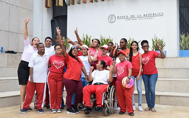 Talleres de inclusión en el Centro Cultural de San Andrés