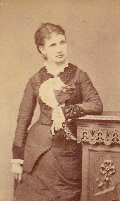 Fotografía de Agripina Montes del Valle poeta de Salamina.