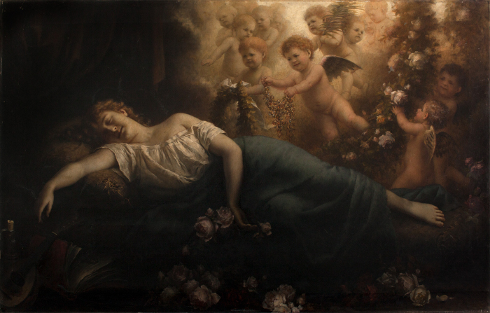 [7] El sueño de la artista - 1885