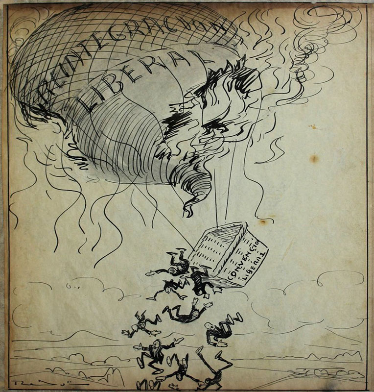 Caricaturas de Ricardo Rendón | La Red Cultural del Banco de la República