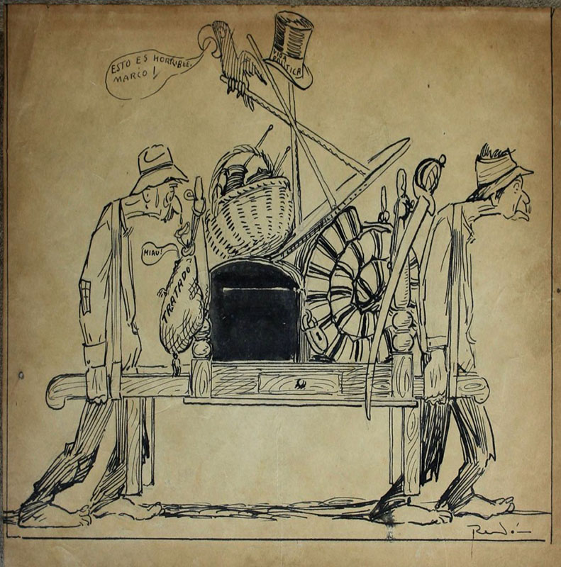 Caricaturas de Ricardo Rendón | La Red Cultural del Banco de la República