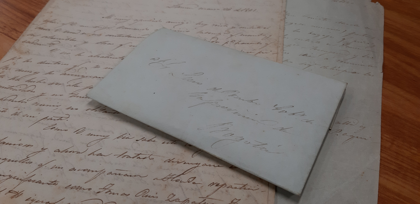 Cartas enviadas a Lino de Pombo para informarle sobre el estado general de las cuentas del Tesoro Nacional. Bogotá, 1858.