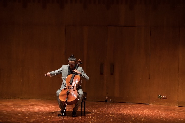 Concierto de Santiago Cañón Valencia ofrecido el domingo 13 de agosto en la Sala de Conciertos de la Biblioteca Luis Ángel Arango