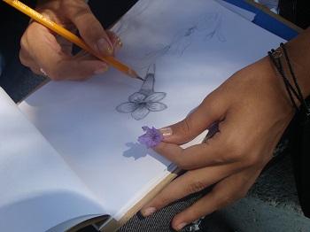 Dibujo de flor