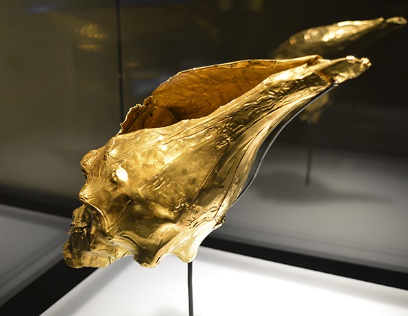 Exposiciones permanentes del Museo del Oro, sala el trabajo de los metales.