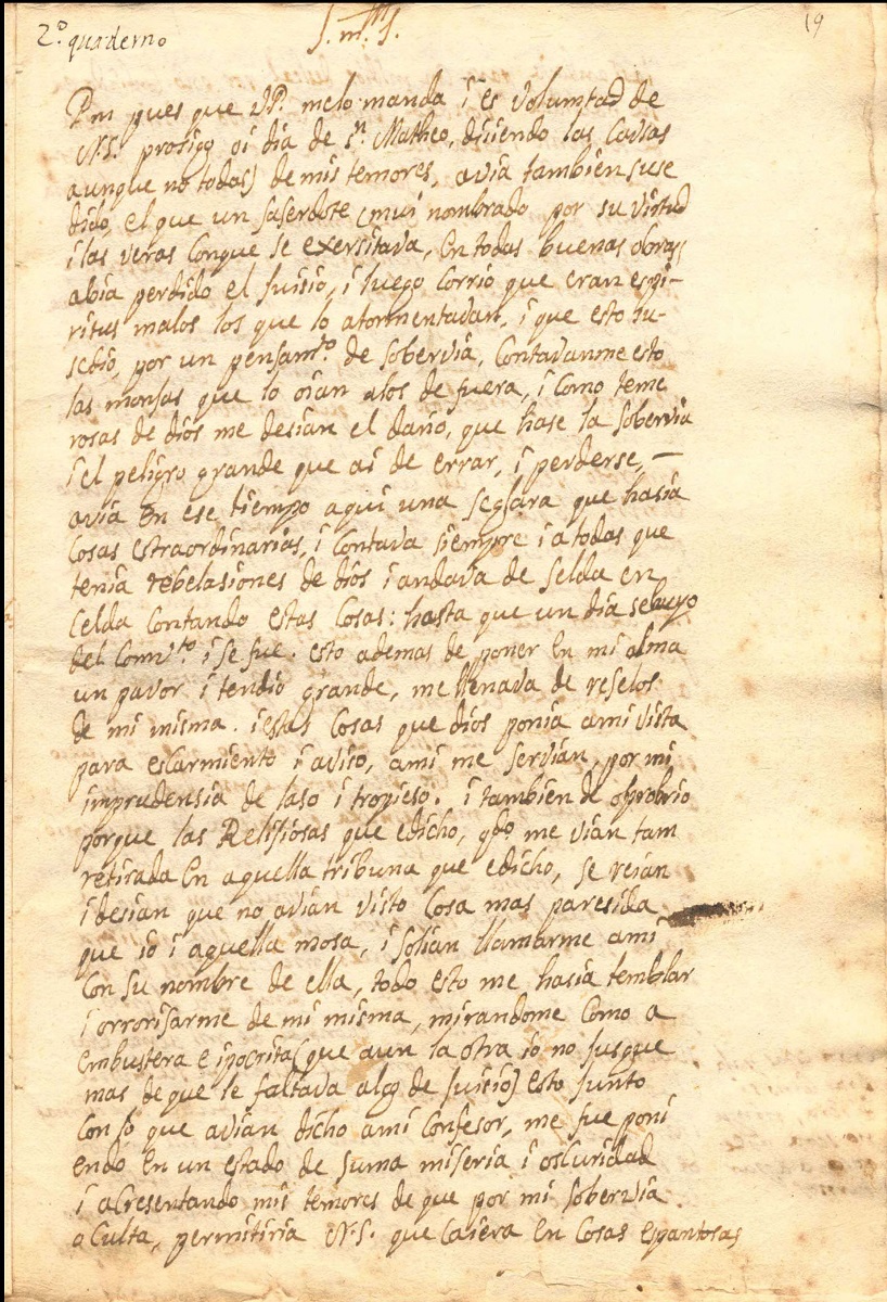 Francisca Josefa del Castillo Documentos La Red Cultural del Banco