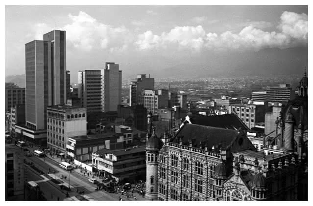 Vista panorámica de Medellín