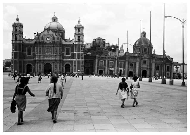 Fotografía del Zócalo, tomada por Rafael Moure