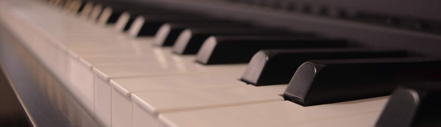 Teclado de un piano