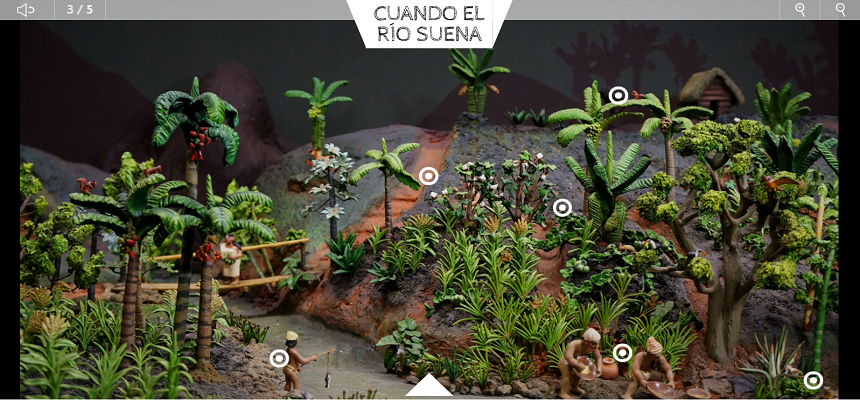Interactivo Cuando el río suena