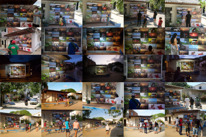 Obra del Colectivo S.O.S Héctor Borelly y Lenin Morón 