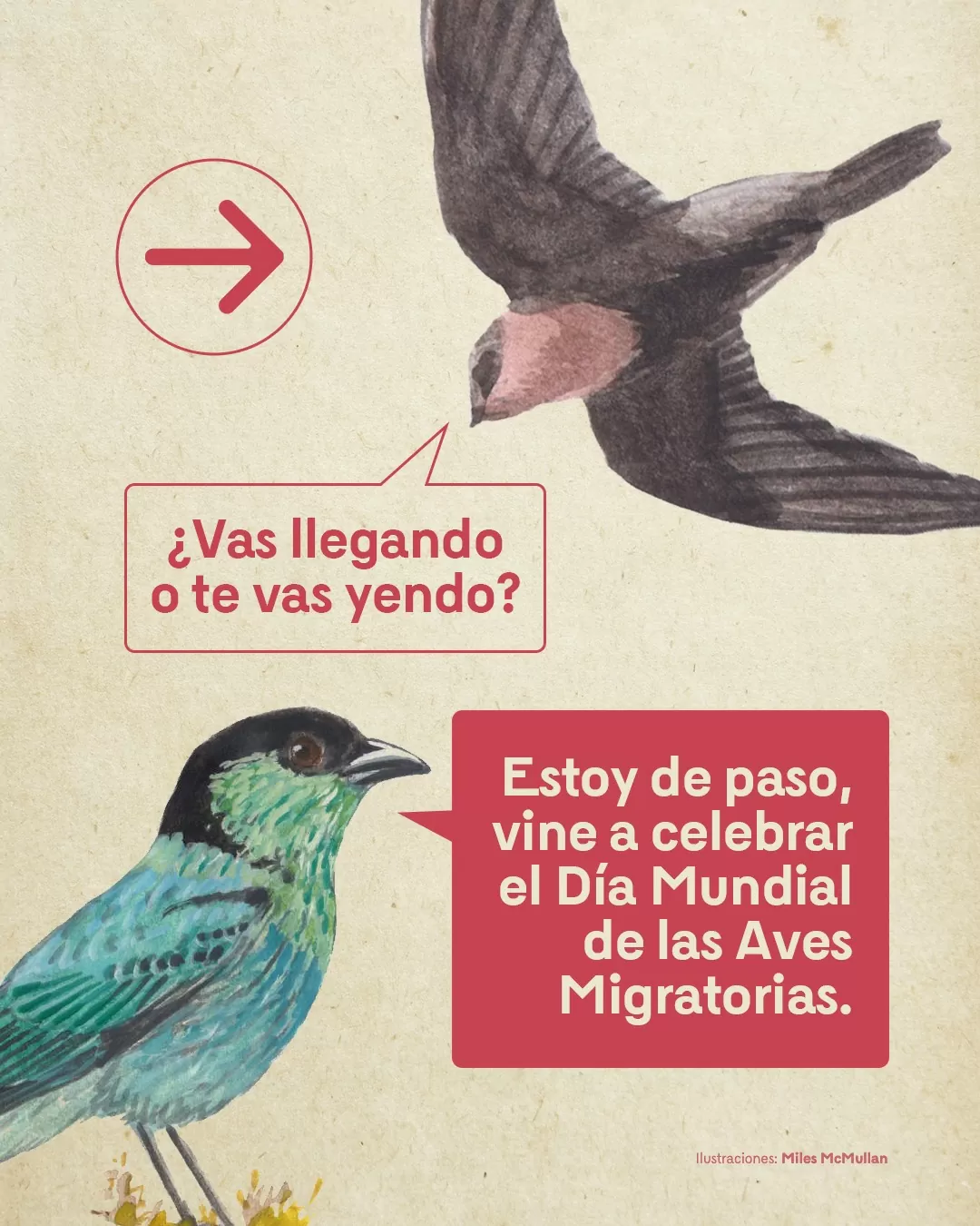 ¿Vas llegando o te vas yendo?