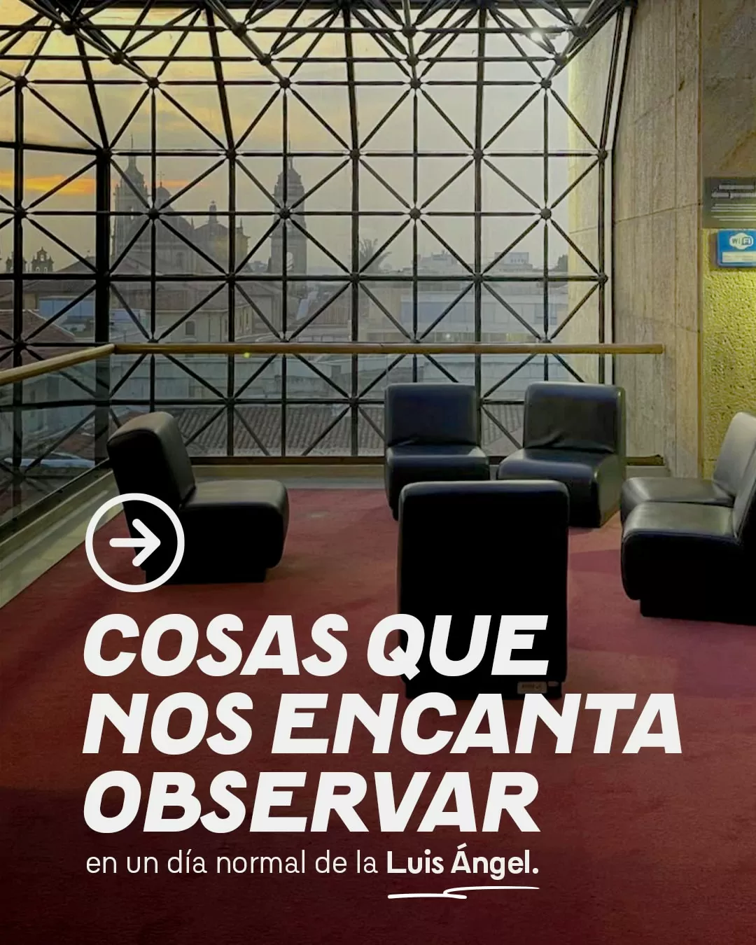 Cosas que nos encanta observar en un día normal en la Luis Ángel.