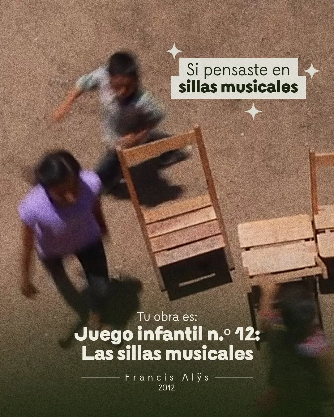 Si pensaste en sillas musicales.
