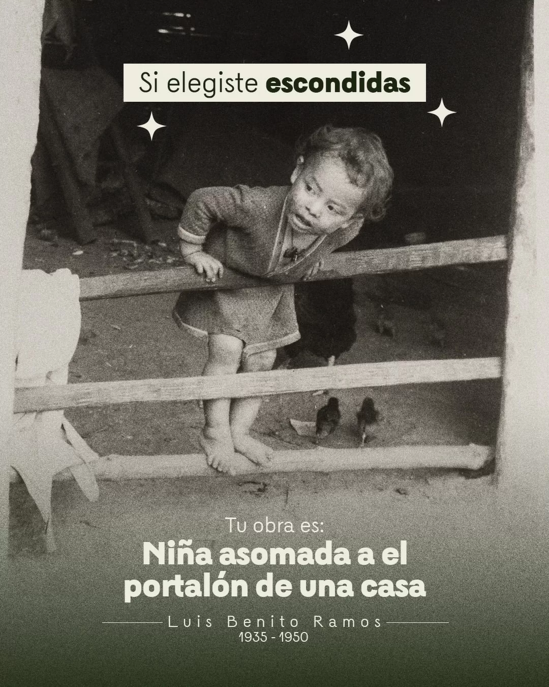 Si elegiste escondidas