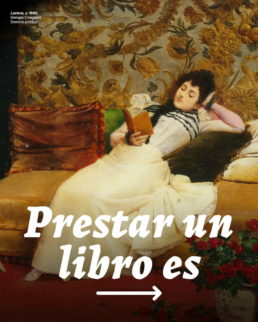 Prestar un libro es...