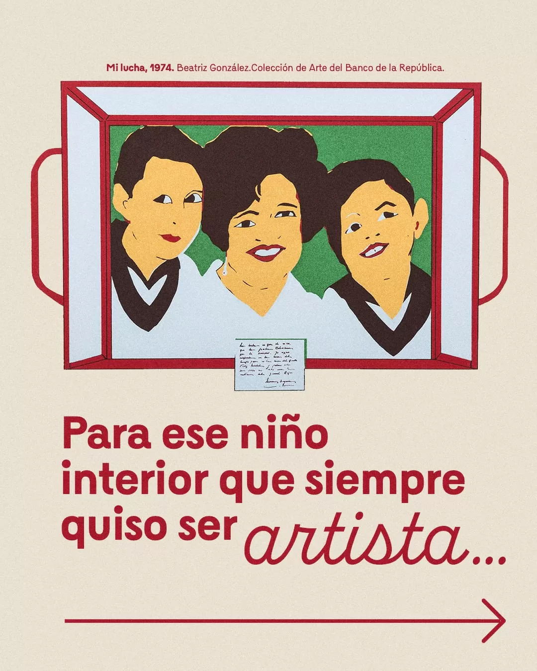 Para ese niño interior que siempre quiso ser artista.