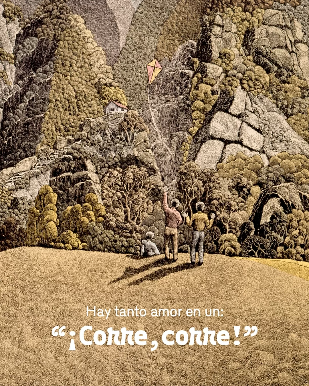 Hay tanto amor en un "¡corre, corre!"