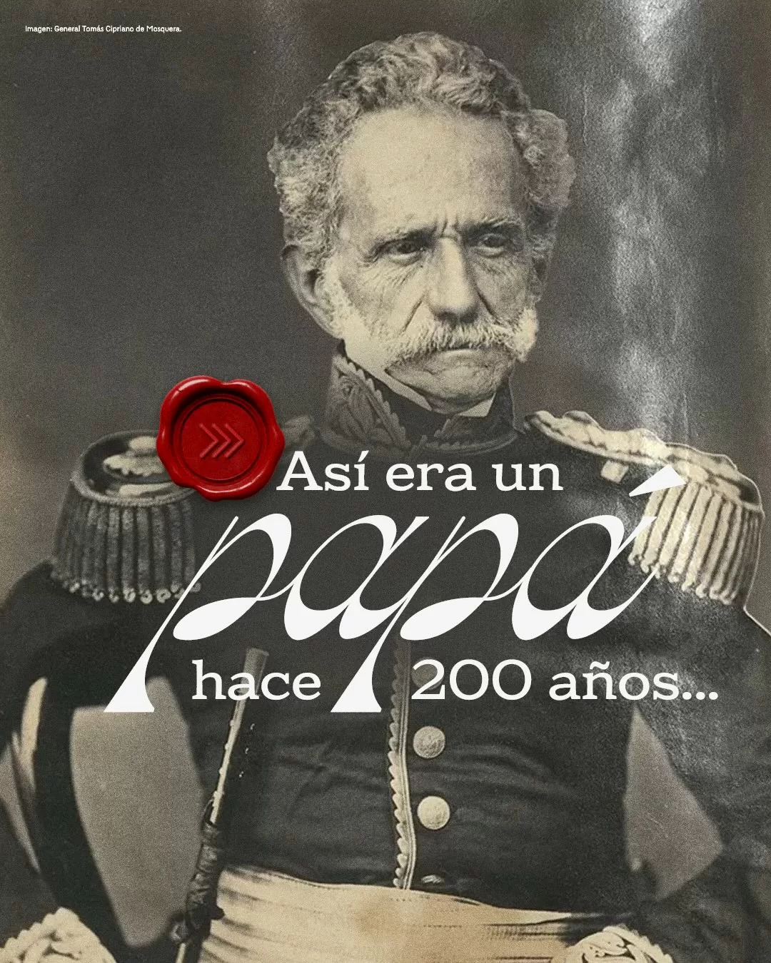 Así era un papá hace 200 años.