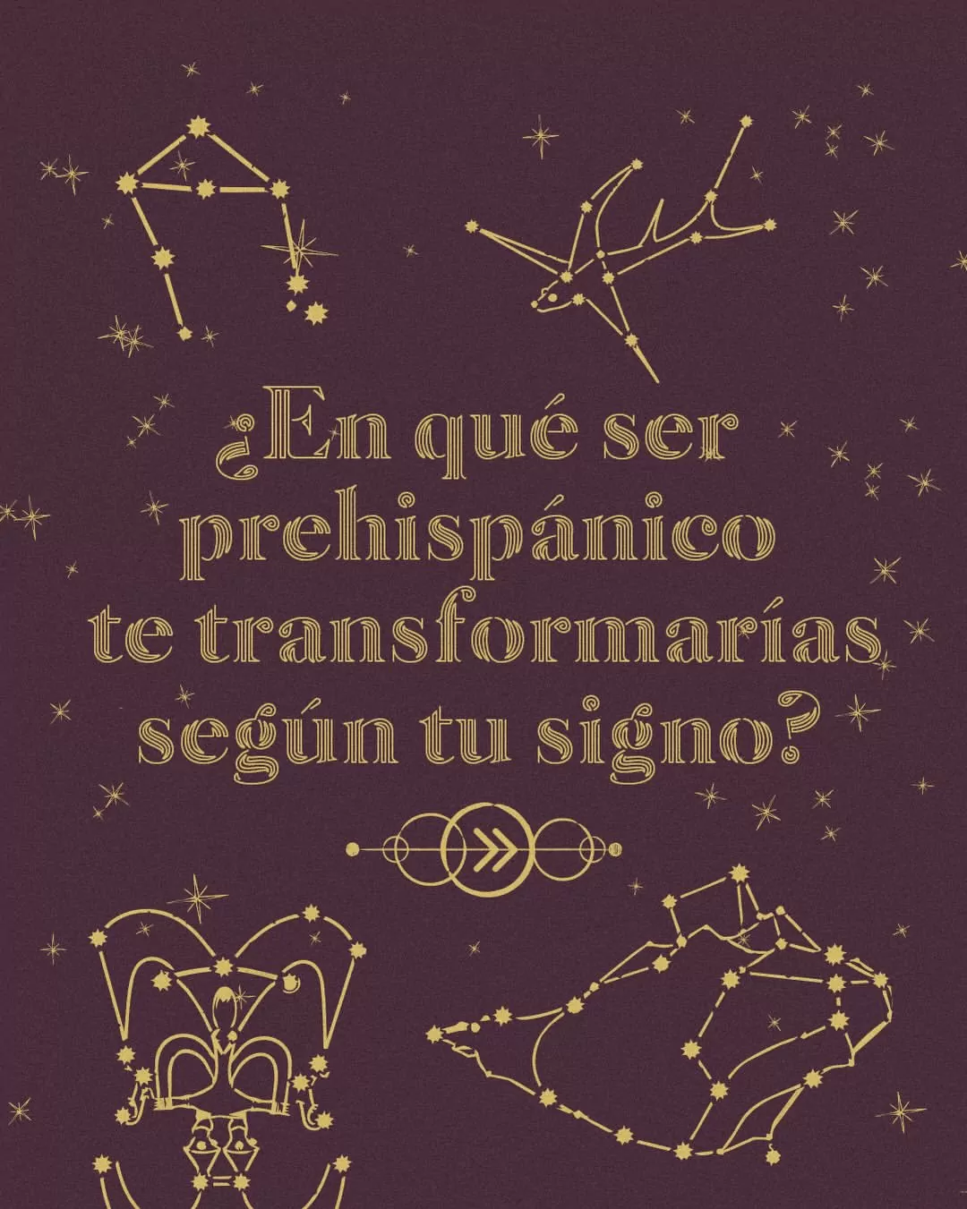¿En qué ser prehispánico te transformarías según tu digno?