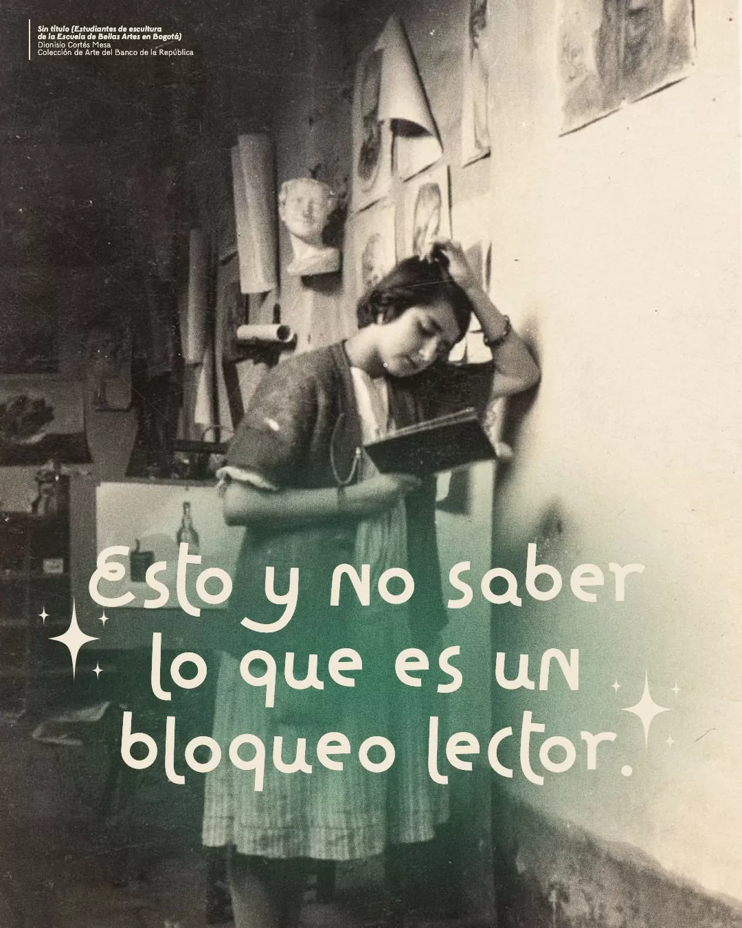 Esto y no saber lo que es un bloqueo lector.