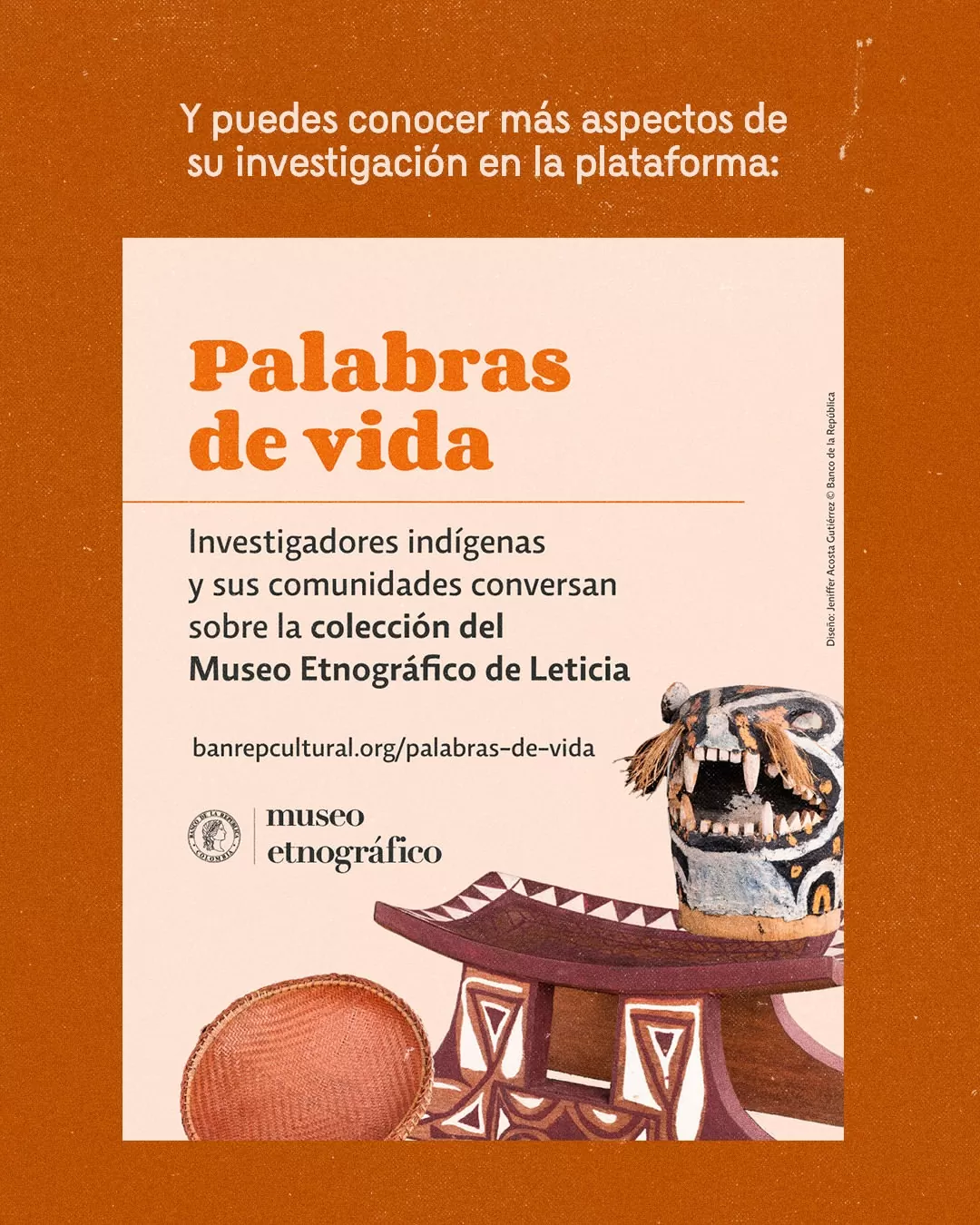 Y puedes conocer más aspectos de su investigación en la plataforma: Palabras de vida.