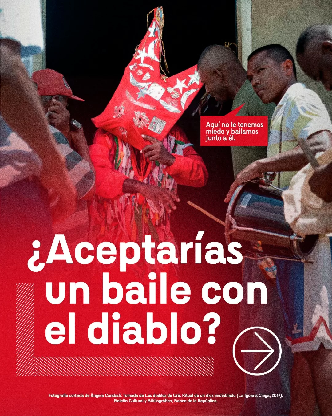 El baile de los diablos en San José de Uré, Córdoba.
