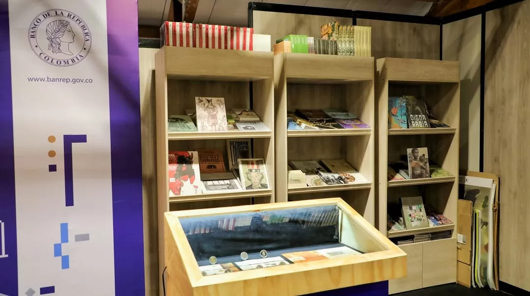 Stand del Banco de la República en la FilBo 2026.