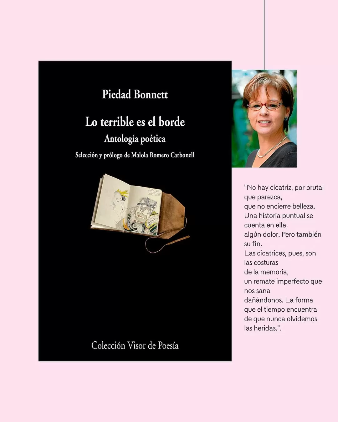 'Lo terrible es el borde. Antología' (2021), Piedad Bonnett