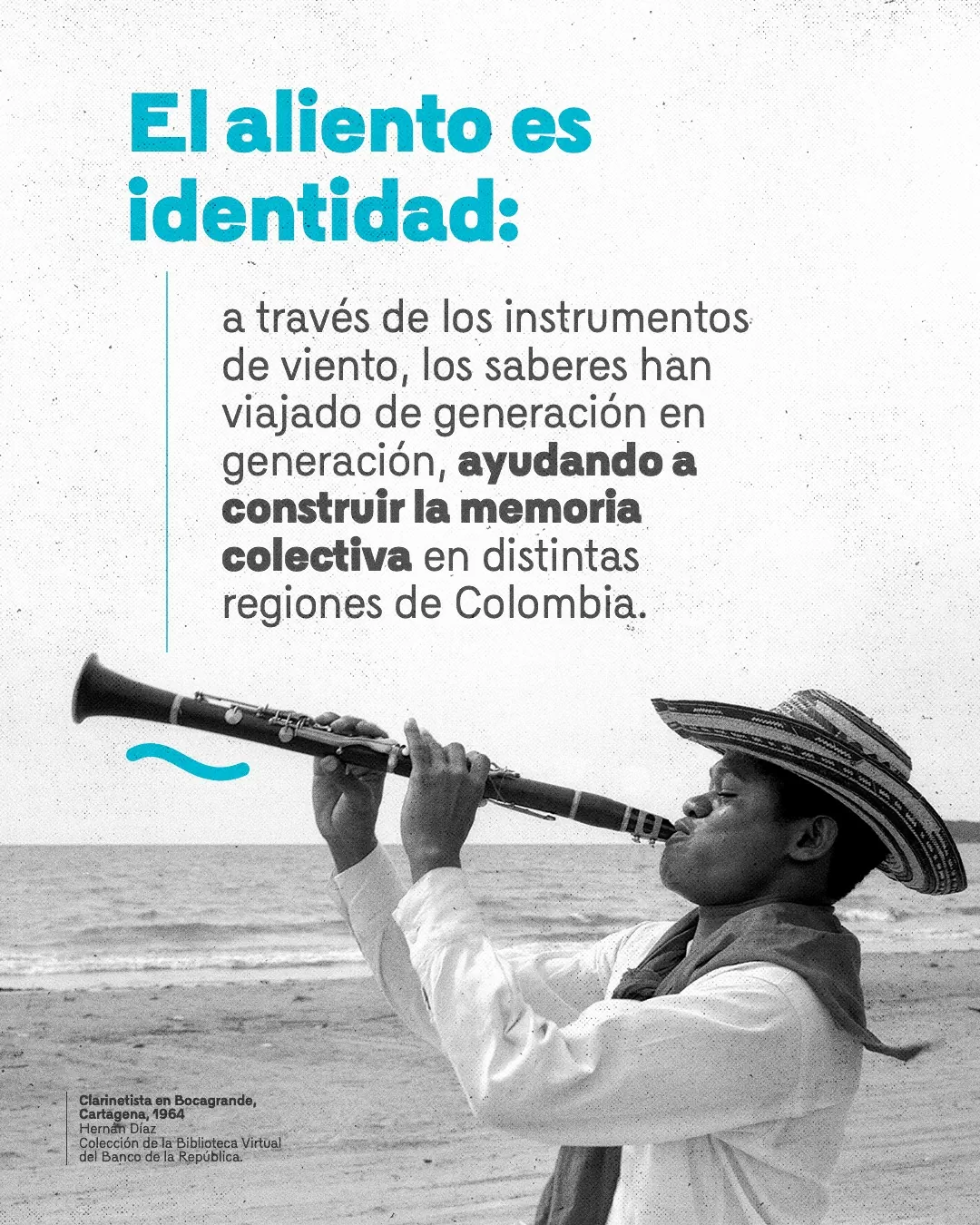 El aliento es identidad: a través de los instrumentos de viento, los saberes han viajado de generación en generación, ayudando a construir la memoria colectiva en distintas regiones de Colombia.