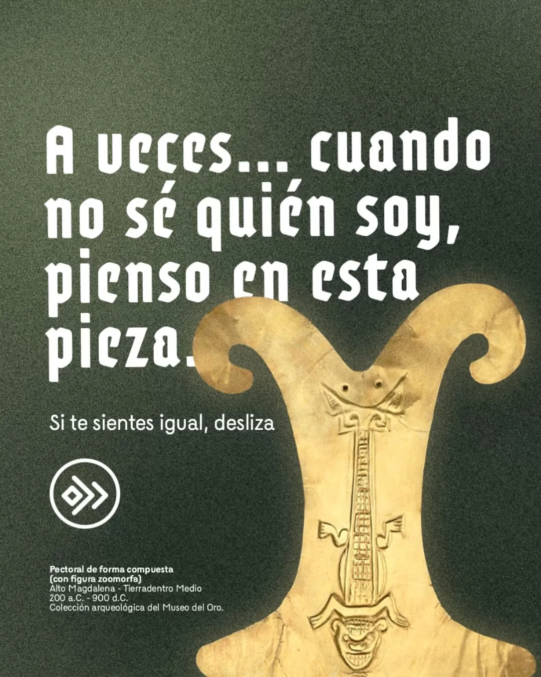 A veces... cuando no sé quién soy, pienso en esta pieza.