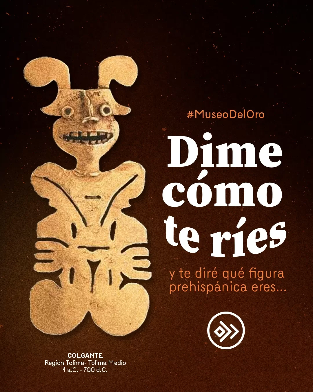 Dime cómo te ríes y te diré que figura prehispánica eres. 