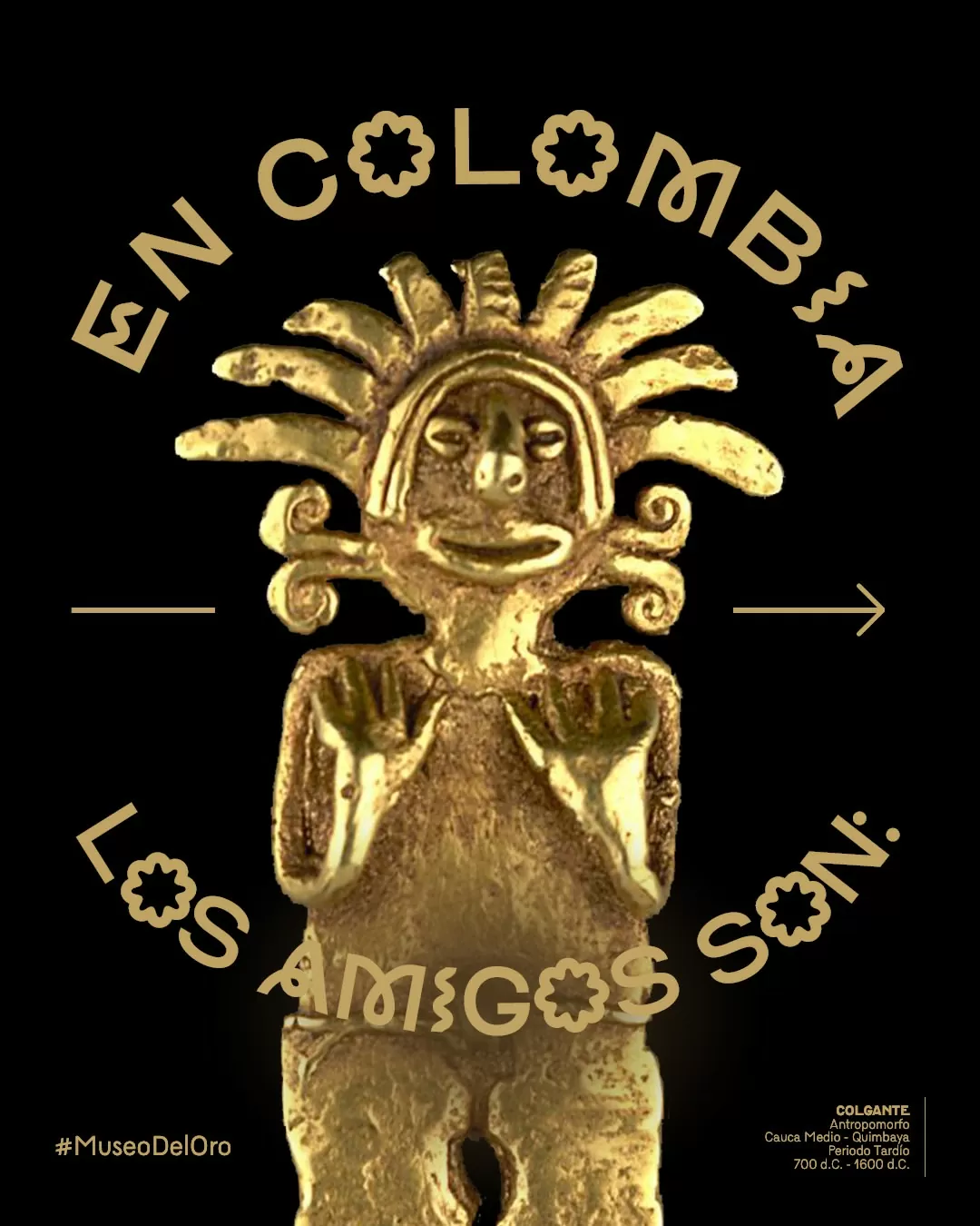 En Colombia los amigos son...