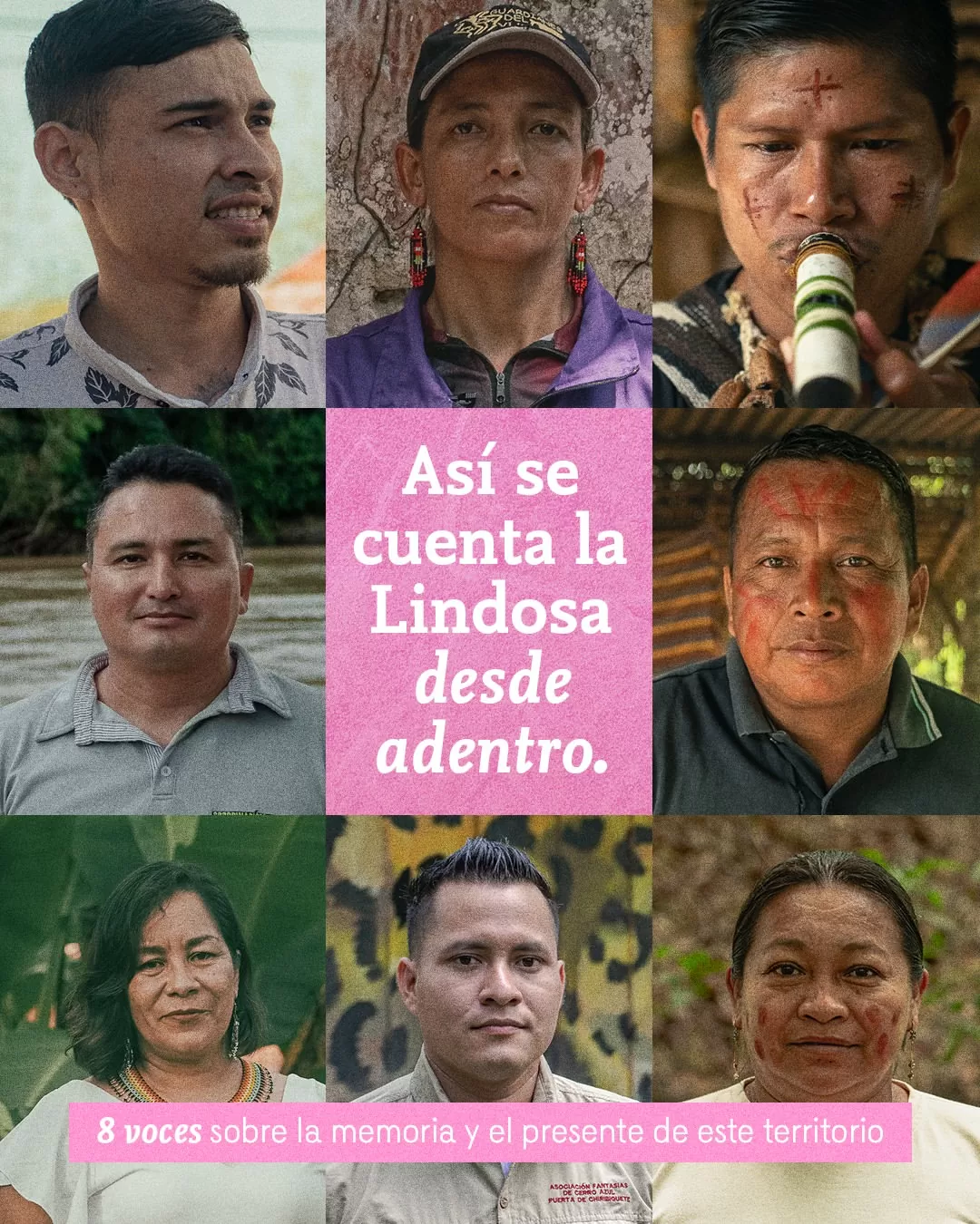 Así se cuenta La Lindosa desde adentro.