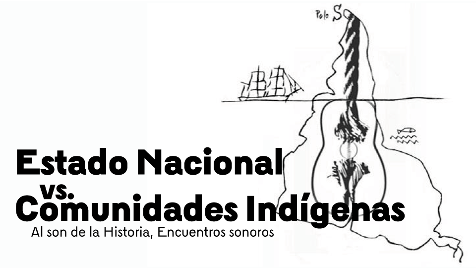 mapa de colombia con una guitarra