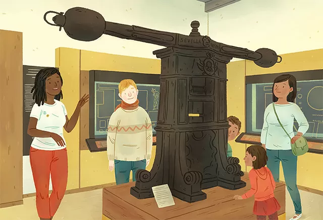 Ilustración Casa de Moneda 