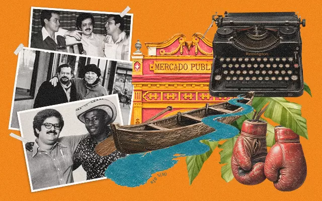 Ilustración en collage del Archivo David Sanchez Juliao