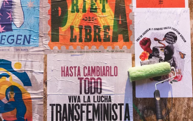carteles como expresión del feminismo