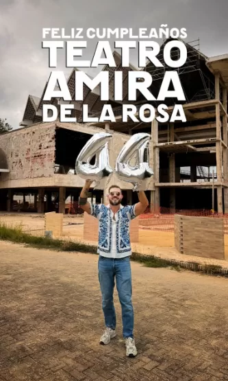 44 Años del Teatro Amira de la Rosa TAR de Barranquilla.