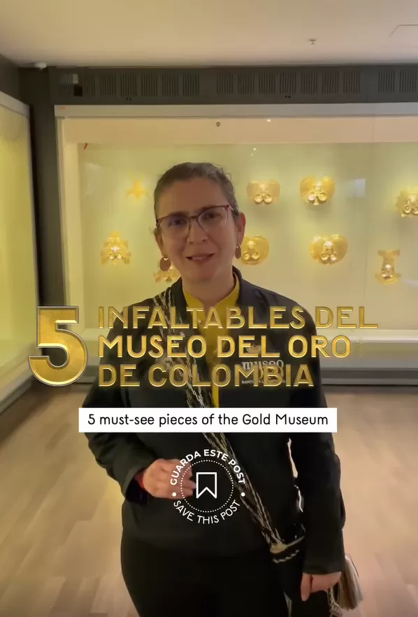 🖐🏼 Piezas del Museo del Oro imperdibles