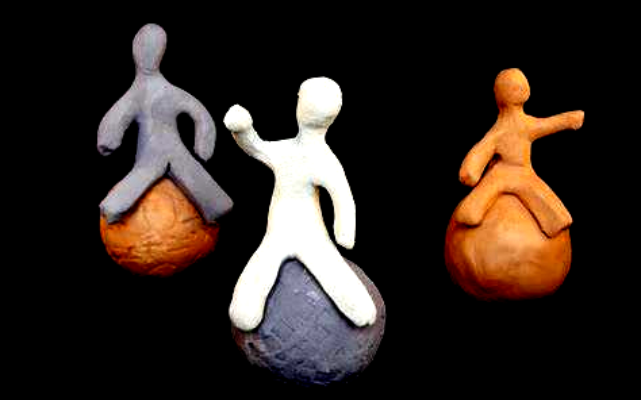 Contar historias en plastilina 