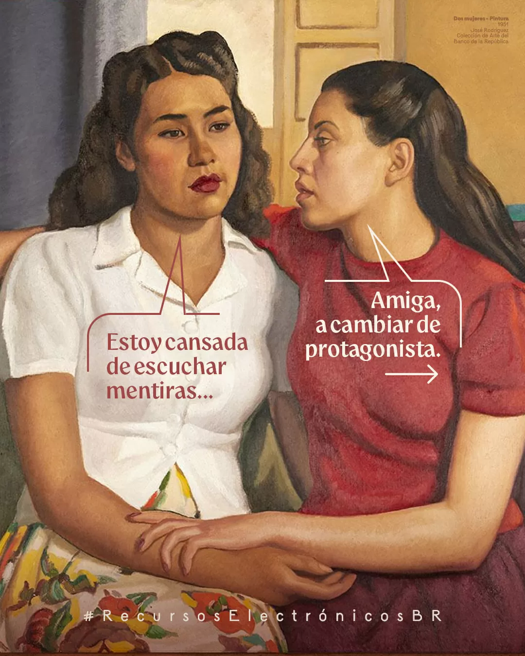 Estoy cansada de escuchar mentiras...