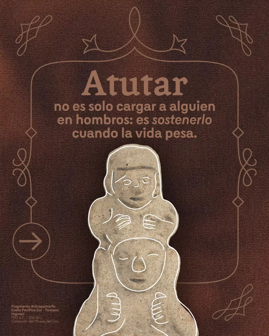 Atutar no es solo cargar a alguien en hombros: es sostenerlo cuando la vida pesa.