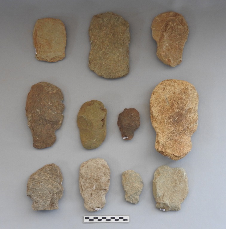 Azadas prehispánicas