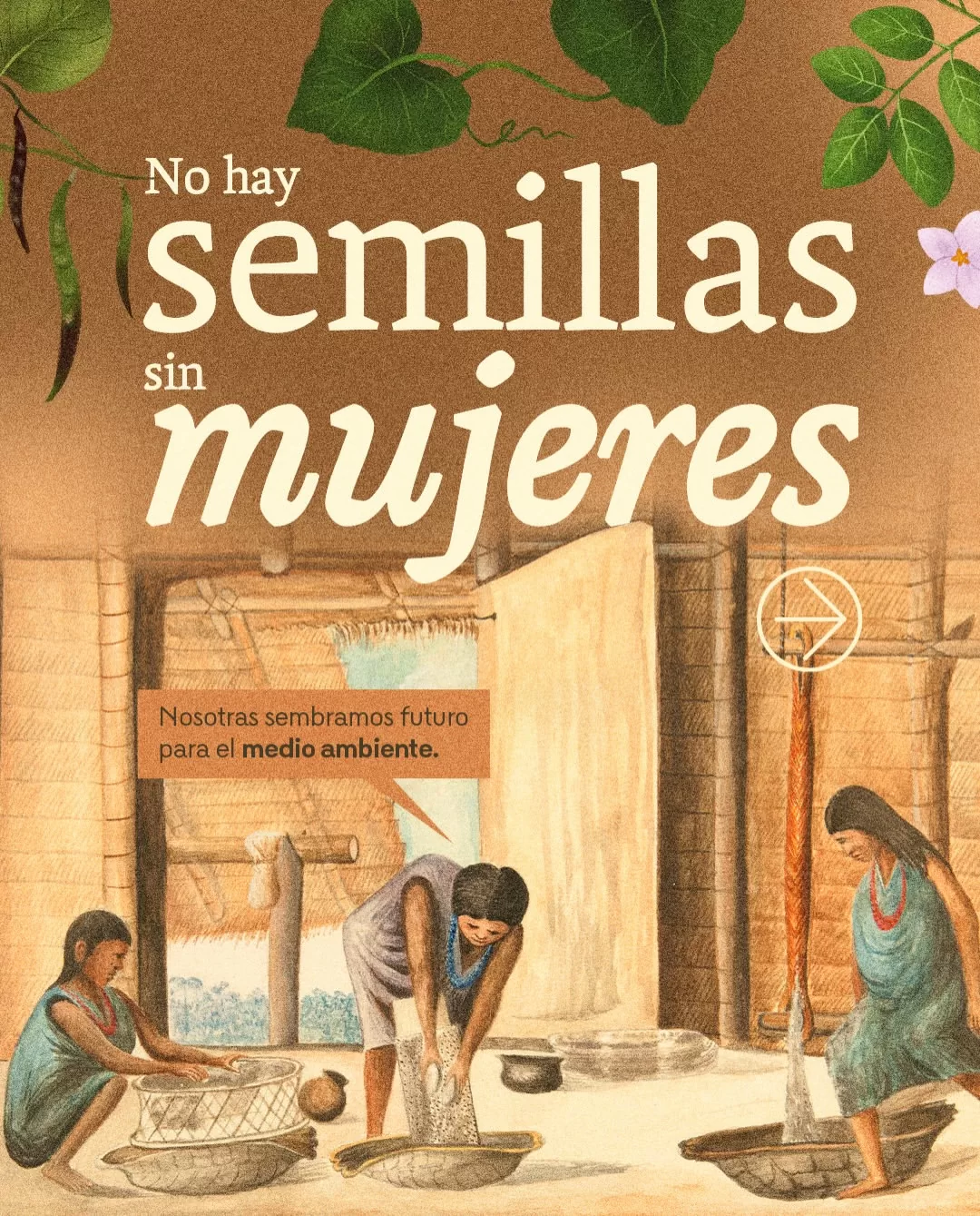 No hay semillas sin mujeres.