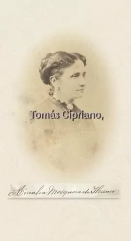 Amalia Mosquera, hija de Tomás Cipriano de Mosquera.