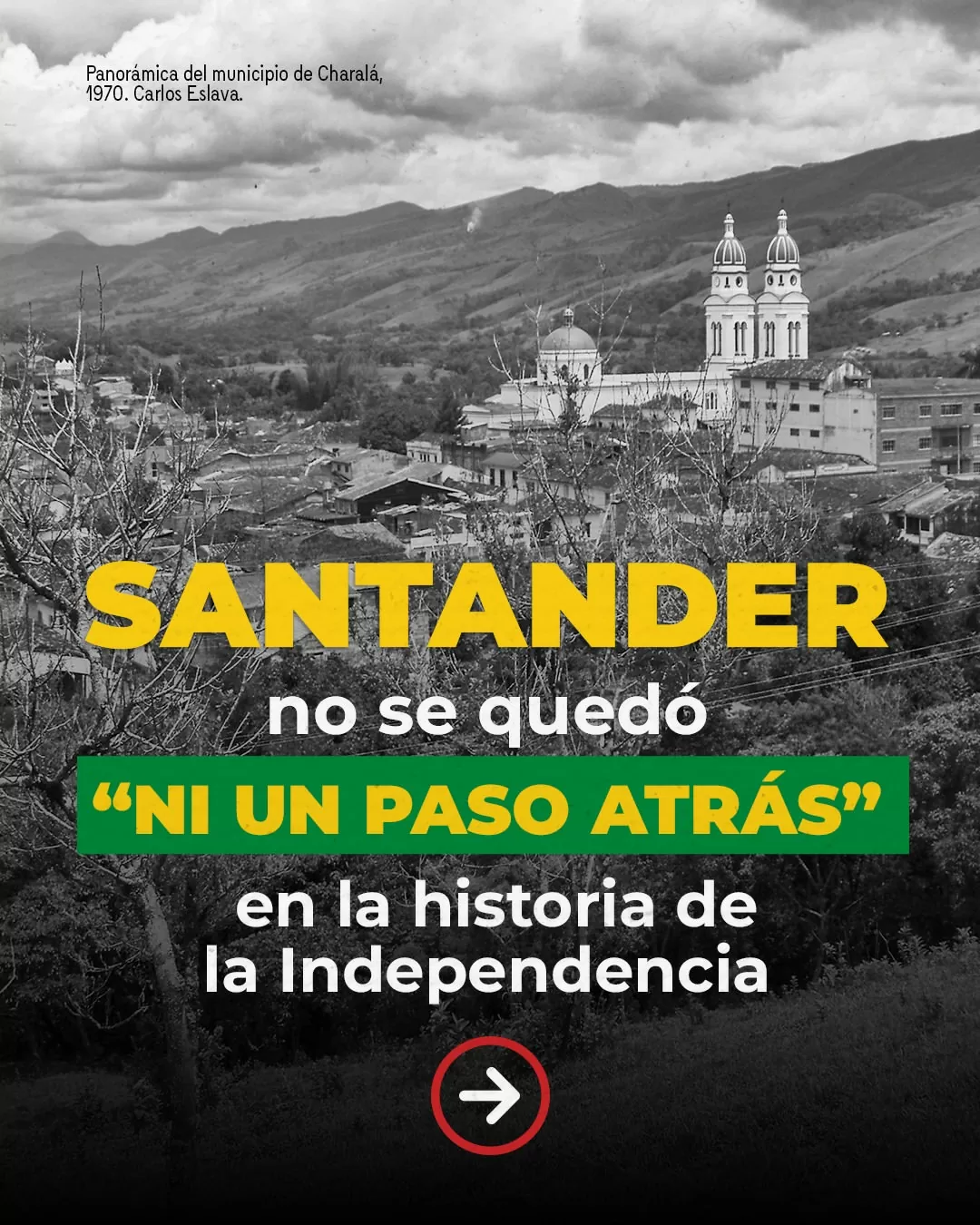 Santander no se quedó "Ni un paso atrás" en la historia de la Independencia.